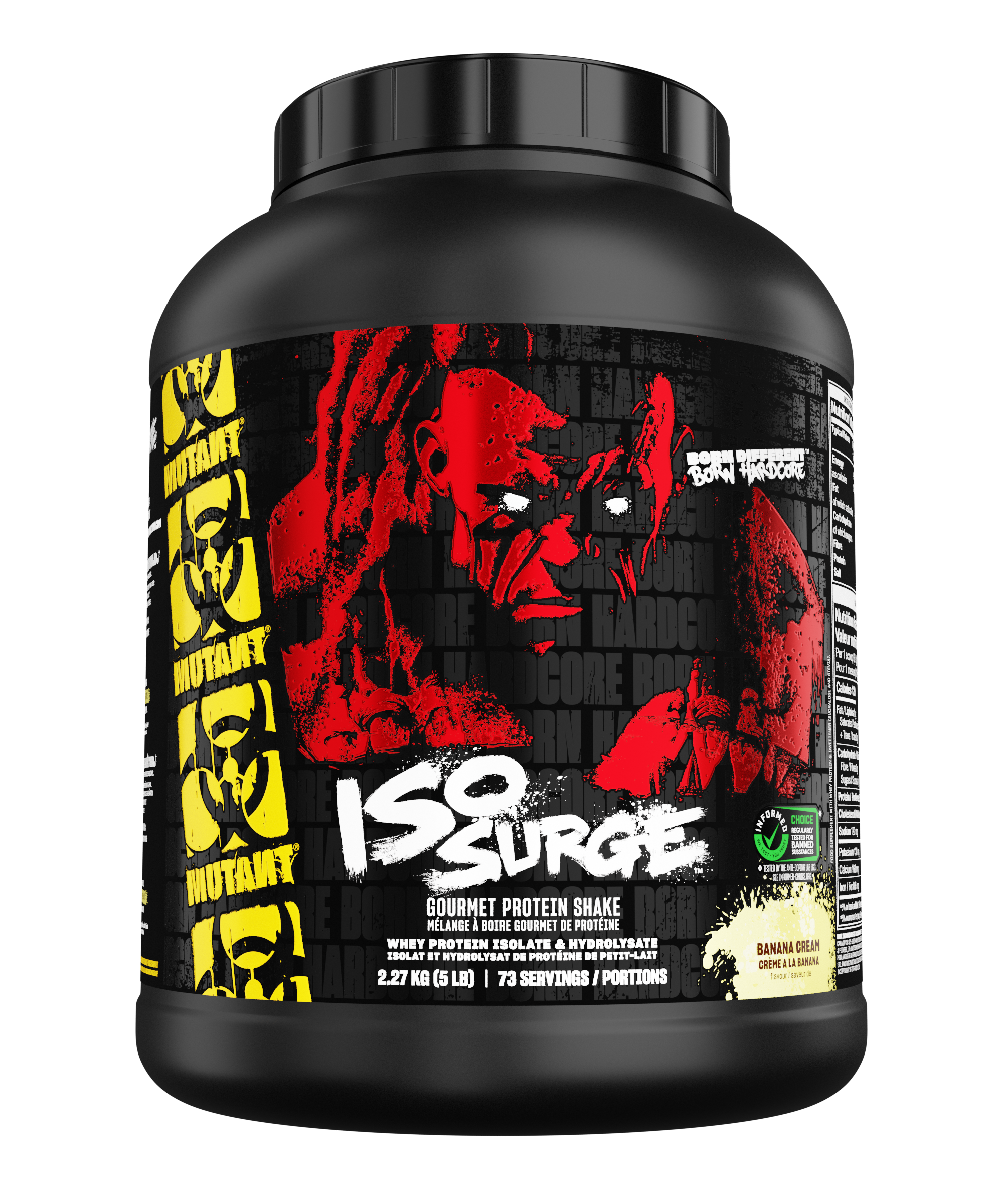 Mutant ISO SURGE 5lb. (new) - Banana Cream